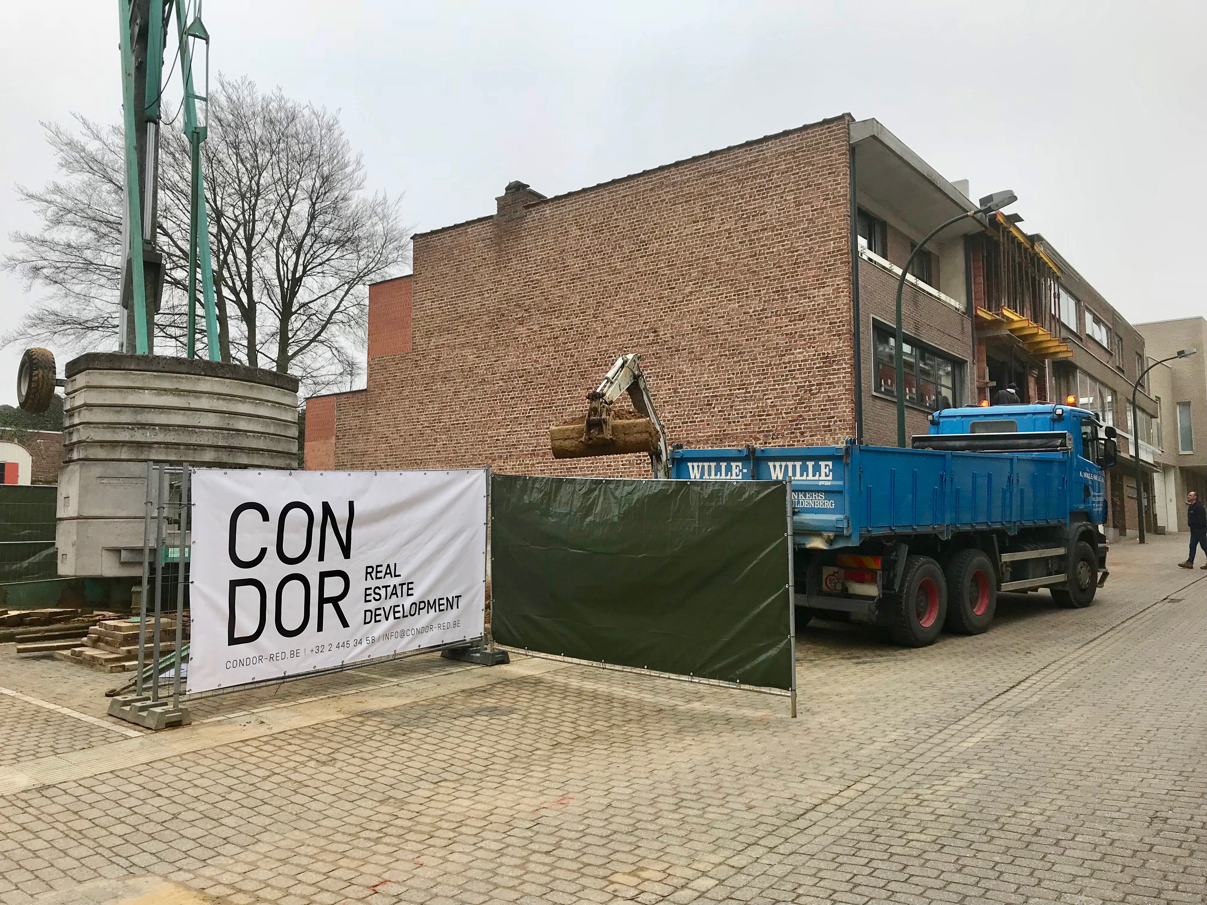 Start werken Nieuwstraat, Tervuren