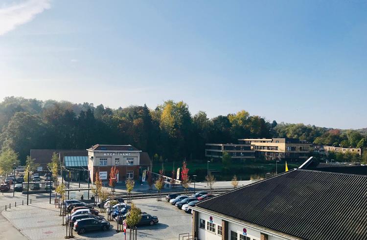 Zicht over de Druivenstreek vanuit Borchthof, Overijse